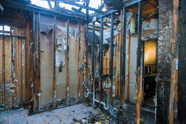 Professional Fire Damage Assessment technician working in Pulaski, TN